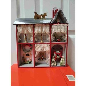 Christmas Divided Wall Deco 10"